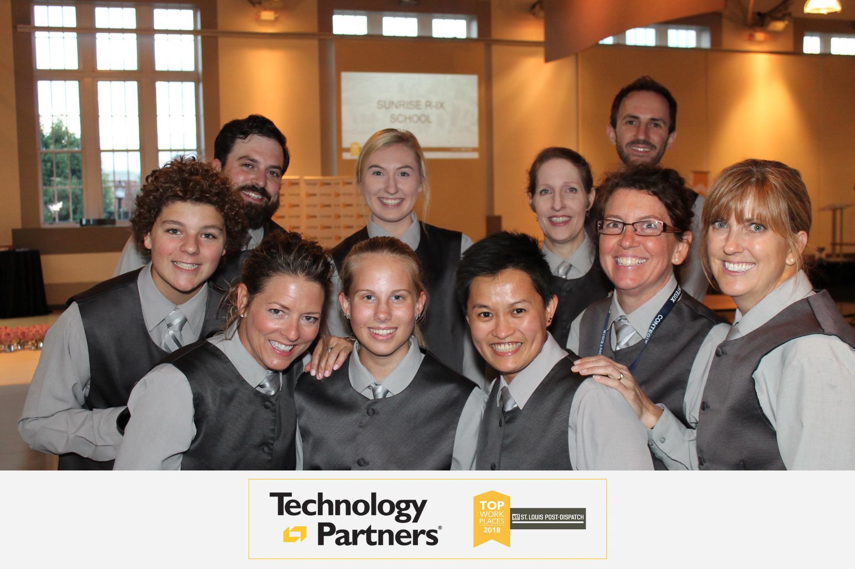 TapSnap photo booth at Top Workplaces 2018